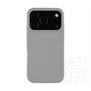 Tactical iPhone 18 Pro  magforce velvet smoothie szilikon telefonvédő (ütésállóság, matt, magsafe) világosszürke