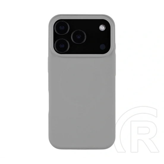 Tactical iPhone 18 Pro  magforce velvet smoothie szilikon telefonvédő (ütésállóság, matt, magsafe) világosszürke
