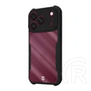 Tactical iPhone 18 Pro  quantum stealth szilikon védő (ütésálló, légpárnás sarok, átlátszó hátlap, kameravédő) fekete