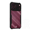 Tactical iPhone 18 Pro  quantum stealth szilikon védő (ütésálló, légpárnás sarok, átlátszó hátlap, kameravédő) fekete