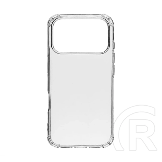 Tactical iPhone 18 Pro  tpu plyo szilikon telefonvédő (ütésállóság, légpárnás sarok) átlátszó