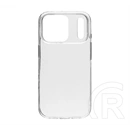 Tactical iPhone 18 Pro  tpu szilikon telefonvédő (ultravékony, ütésállóság) átlátszó