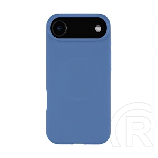 Tactical iPhone Air magforce velvet smoothie szilikon telefonvédő (ütésállóság, matt, magsafe) sötétkék
