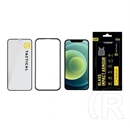 Tactical iPhone XR 6.1 impact armour glass képernyővédő üveg (3d, extra karcálló, antibakteriális + segédkeret) átlátszó