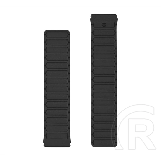 Tactical magband pótszíj (univerzális, 22mm, szilikon, mágneses) fekete