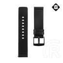 Tactical pótszíj (univerzális, 22mm, valódi bőr) fekete