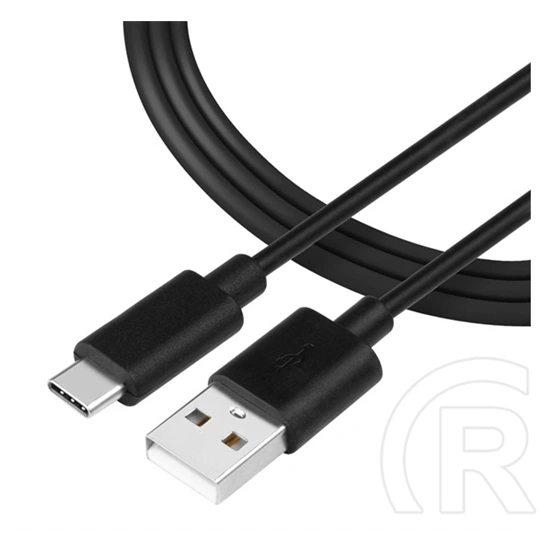 Tactical smooth thread adatkábel (usb - type-c, 60w, gyorstöltő, 100cm) fekete