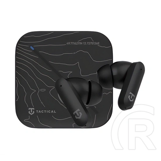 Tactical strikepods bahna bluetooth fülhallgató sztereo (v5.3, tws, mikrofon, aktív zajszűrő, ipx7 + töltőtok) fekete
