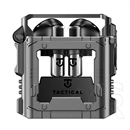 Tactical vision strikepods bluetooth fülhallgató sztereo (v5.3, tws, mikrofon, zajszűrő, ipx5 + töltőtok) sötétszürke