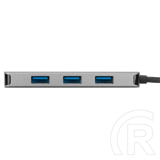 Targus ACH226EU USB-C hub (4xUSB-A 3.0, 5Gbps, ezüst)