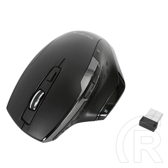 Targus Antimikrobiális Ergo AMW584GL vezeték nélküli egér (fekete, 2,4GHz, 7 gomb, AES titkosítás)