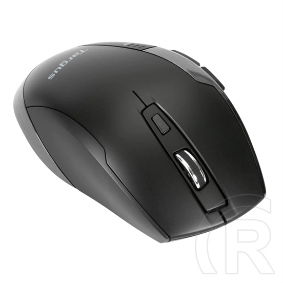 Targus Antimikrobiális Ergo AMW584GL vezeték nélküli egér (fekete, 2,4GHz, 7 gomb, AES titkosítás)