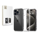 Tech-Protect FlexAir Hybrid szilikon tok (Apple iPhone 16 Pro, átlátszó)