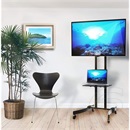 Techly ICA-TR23 gurulós TV állvány