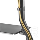 Techly ICA-TR38 gurulós padlóállvány TV-hez (60"-105", VESA 1000x600, max. 100 kg, fekete)