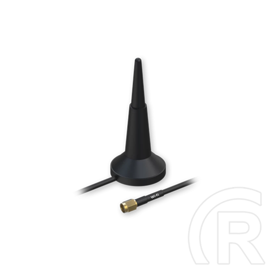 Teltonika PR1KRD30 WiFi Dual-Band Magnetic SMA Antenna