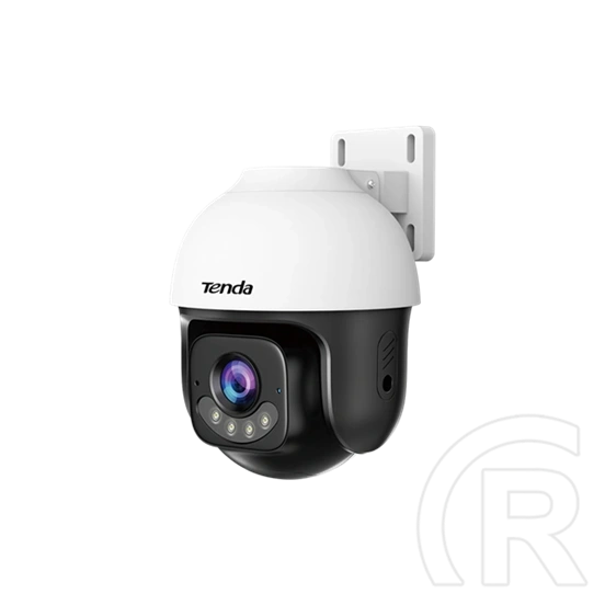 Tenda RH7-WCA kültéri PTZ biztonsági kamera (4MP, 4mm, H.265, IR30m, hibrid segédfény, 2.4GHz Wi-Fi, microSD, mikrofon,