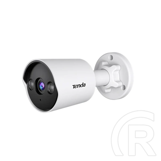 Tenda TC3B24C cső kültéri biztonsági kamera (4MP, 4mm, hibrid segédfény, IR30m, mikrofon, PoE, IP67)
