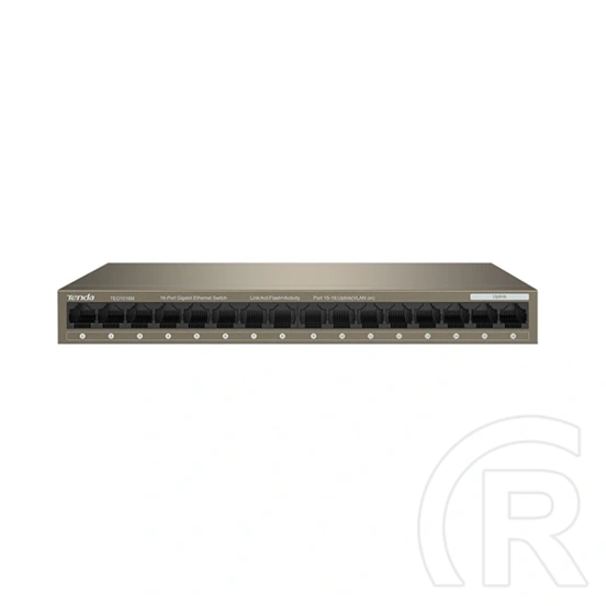 Tenda TEG1016M 16-port Gigabit Desktop Switch (16x1Gbps, nem menedzselhető)