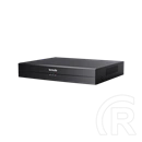 Tenda TN3104-4P NVR rögzítő (4 csatorna, H.265+, max. 8 MP, 4x RJ45 PoE (802.3at), 2x USB, 1x SATA (max. 10 TB))
