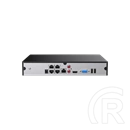 Tenda TN3104-4P NVR rögzítő (4 csatorna, H.265+, max. 8 MP, 4x RJ45 PoE (802.3at), 2x USB, 1x SATA (max. 10 TB))