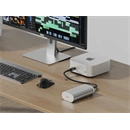 TerraMaster D1 SSD Plus külső ház (M.2, NVMe, USB-C, szürke)