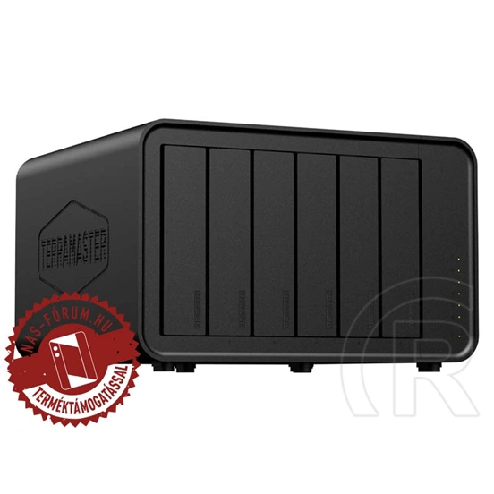 TerraMaster F6-424 Max (8GB, 6×HDD/SSD + 2×M.2 SSD)