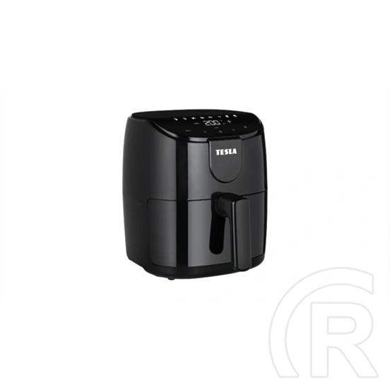 Tesla AirCook Q40 forrólevegős sütő (4 L, 1500 W, 40-200 °C, 60 perc, 8 program, tapadásmentes bevonat, mosogatógépben m