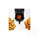Tesla AirCook Q40 forrólevegős sütő (4 L, 1500 W, 40-200 °C, 60 perc, 8 program, tapadásmentes bevonat, mosogatógépben m
