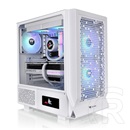 Thermaltake Ceres 330 TG ARGB Snow (táp nélküli, E-ATX, ablakos, Mid Tower, fehér)