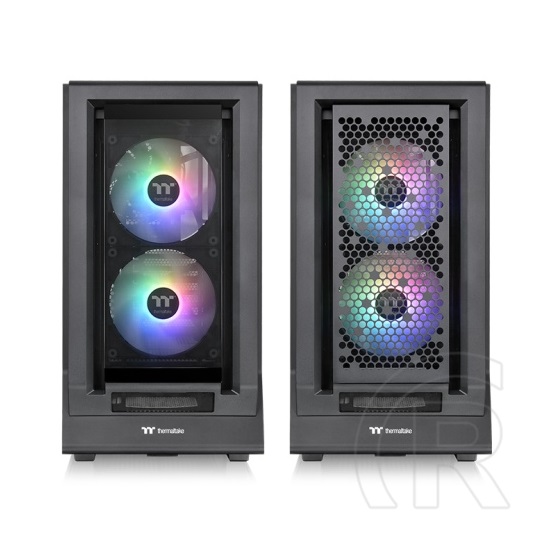 Thermaltake Ceres 350 MX Black (táp nélküli, E-ATX, ablakos, Mid Tower, fekete)