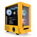 Thermaltake Ceres 350 MX Bumblebee (táp nélküli, E-ATX, ablakos, Mid Tower, sárga)