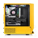 Thermaltake Ceres 350 MX Bumblebee (táp nélküli, E-ATX, ablakos, Mid Tower, sárga)