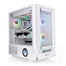 Thermaltake Ceres 350 MX Snow White (táp nélküli, E-ATX, ablakos, Mid Tower, fehér)