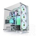 Thermaltake Core P3 TG Pro Snow (táp nélküli, E-ATX, ablakos, Mid Tower, fehér)