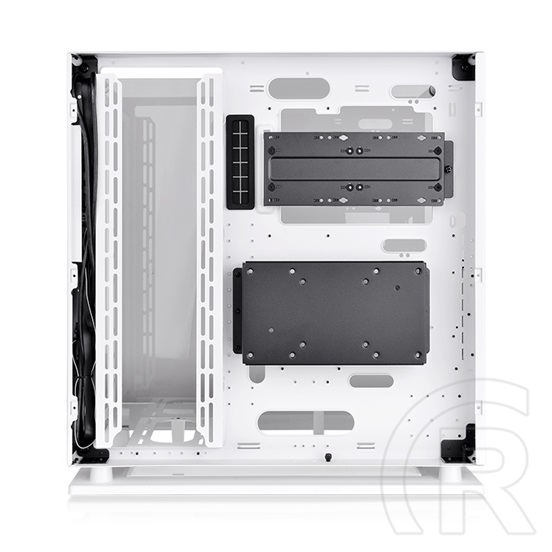 Thermaltake Core P3 TG Pro Snow (táp nélküli, E-ATX, ablakos, Mid Tower, fehér)