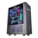 Thermaltake Core X71 Tempered Glass Edition (ablakos, fekete)