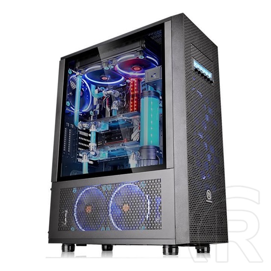 Thermaltake Core X71 Tempered Glass Edition (ablakos, fekete)