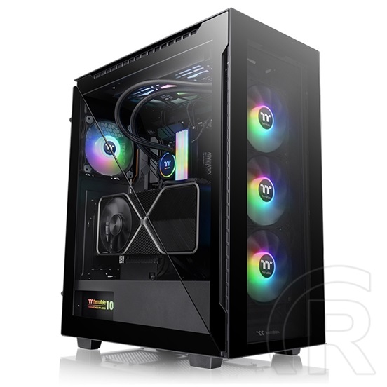 Thermaltake Divider 500 ARGB (ATX, ablakos, fekete)