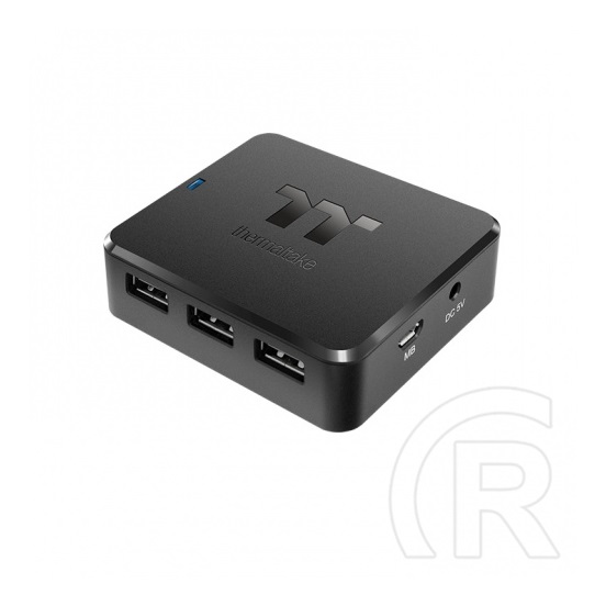 Thermaltake H200 Internal USB 2.0 HUB (SATA, 6 portos, fekete)