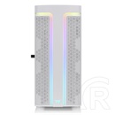 Thermaltake H590 TG ARGB Snow (táp nélküli, E-ATX, ablakos, Mid Tower, fehér)