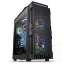 Thermaltake Level 20 RS ARGB (ATX, ablakos, fekete)