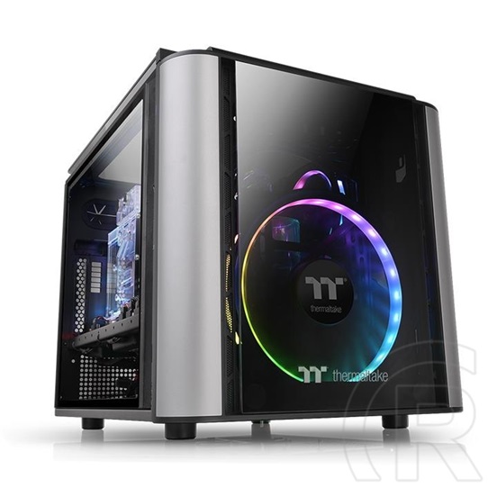 Thermaltake Level 20 VT (mATX, ablakos, fekete)