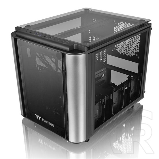 Thermaltake Level 20 VT (mATX, ablakos, fekete)