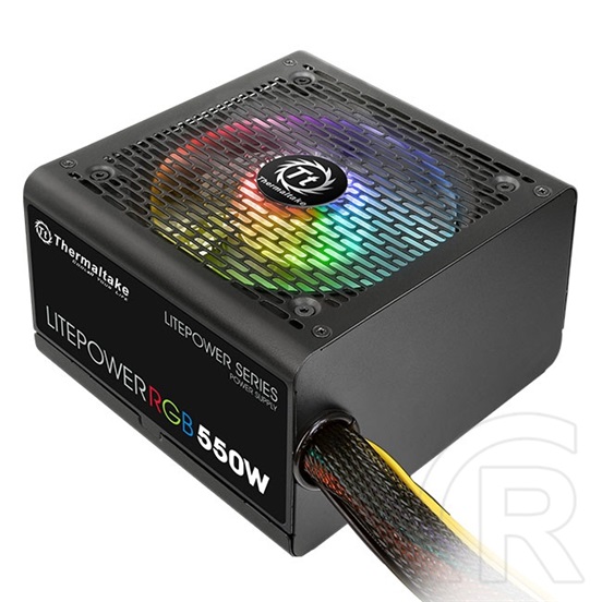 Thermaltake Litepower RGB tápegység (550 W, 80+, ATX)