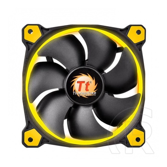 Thermaltake Riing 12 Yellow LED hűtő ventilátor (120 mm)