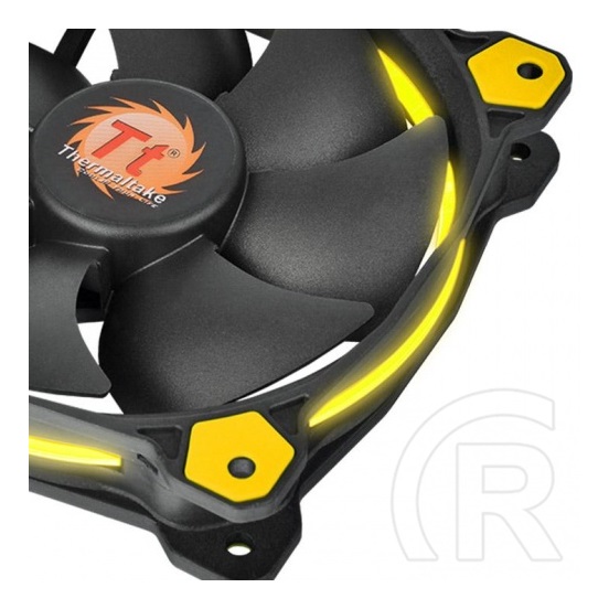 Thermaltake Riing 12 Yellow LED hűtő ventilátor (120 mm)