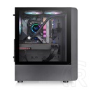 Thermaltake S200 TG ARGB (táp nélküli, ATX, ablakos, Mid Tower, fekete)
