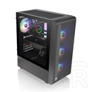 Thermaltake S200 TG ARGB (táp nélküli, ATX, ablakos, Mid Tower, fekete)