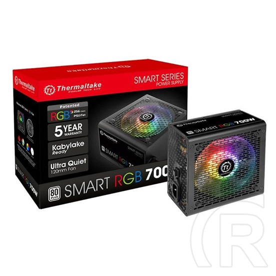Thermaltake Smart RGB ATX 700 W 80+ gamer tápegység